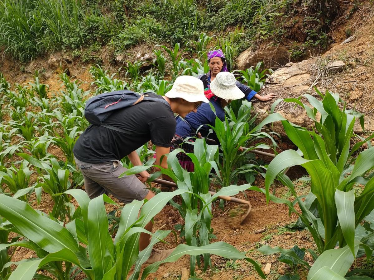 Indigenous homestay 1 Mu Cang Chai Buitenkant foto