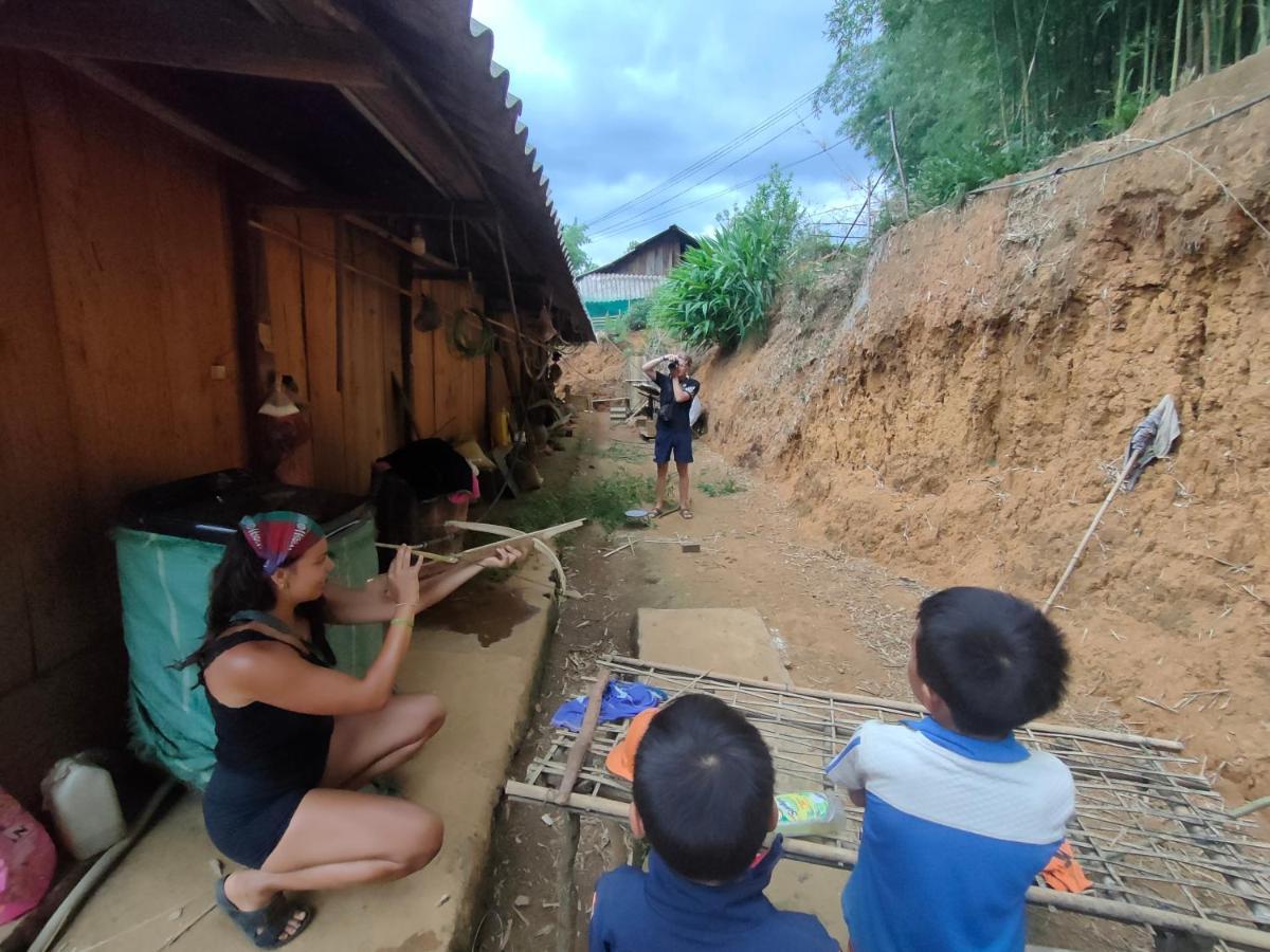 Indigenous homestay 1 Mu Cang Chai Buitenkant foto