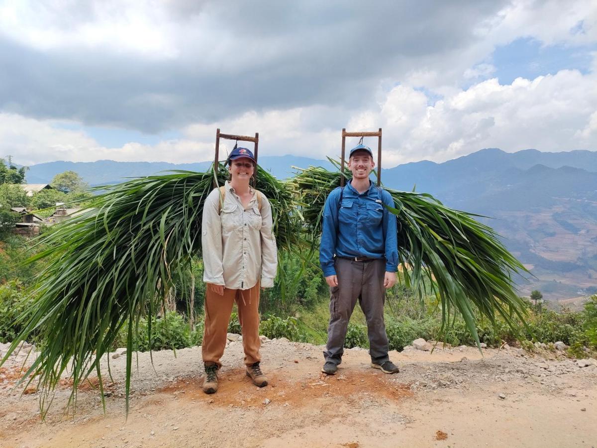 Indigenous homestay 1 Mu Cang Chai Buitenkant foto