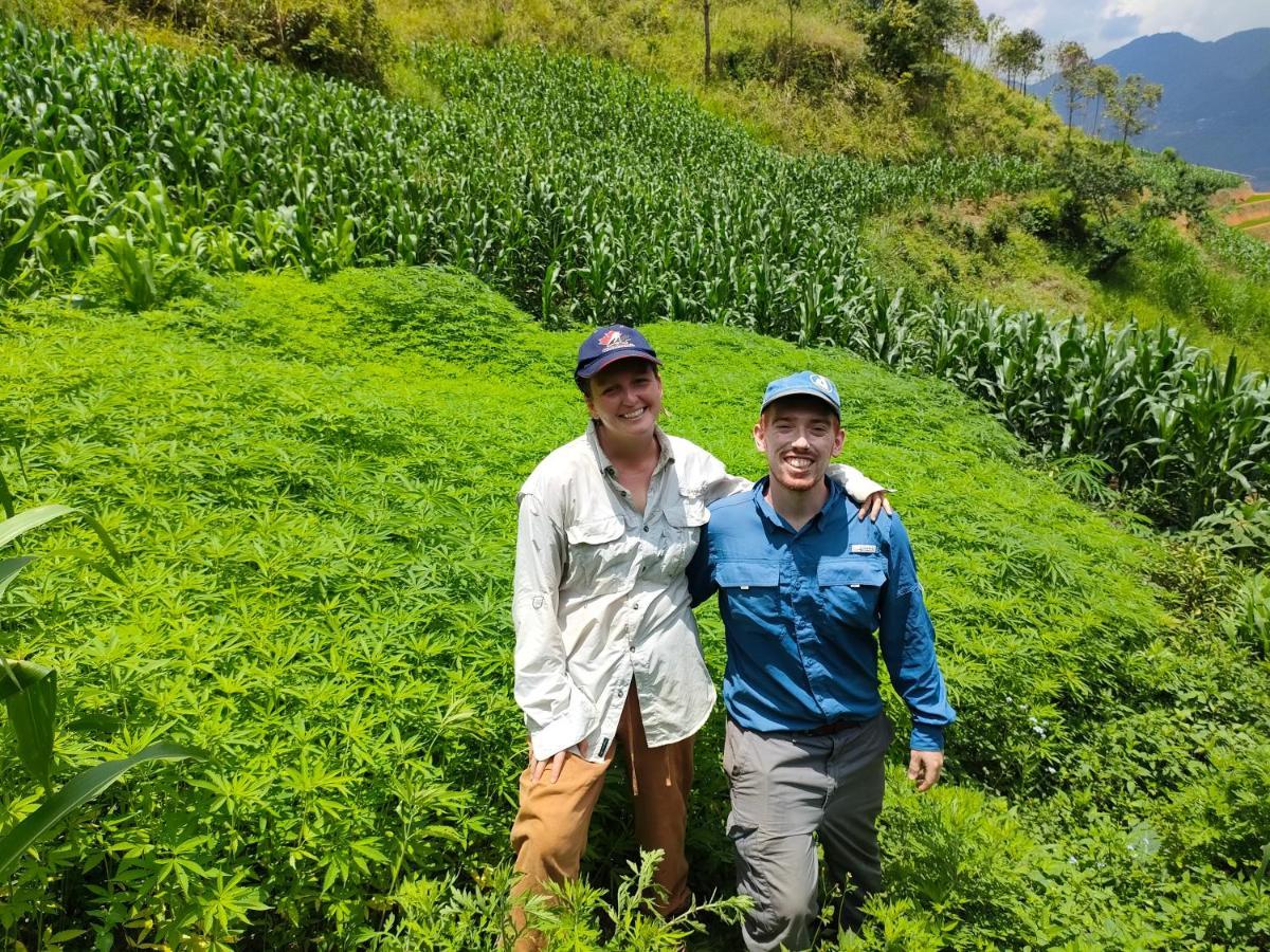 Indigenous homestay 1 Mu Cang Chai Buitenkant foto