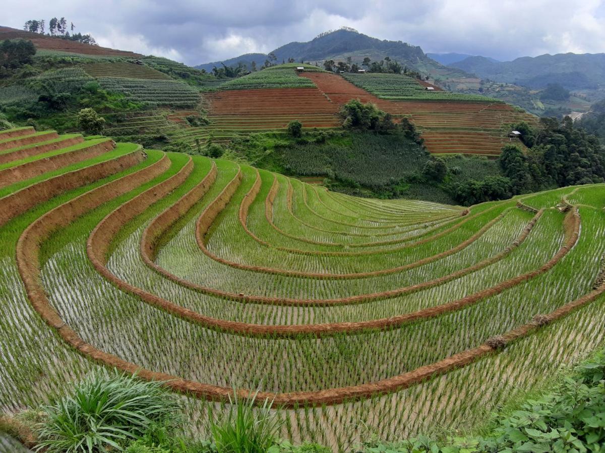 Indigenous homestay 1 Mu Cang Chai Buitenkant foto