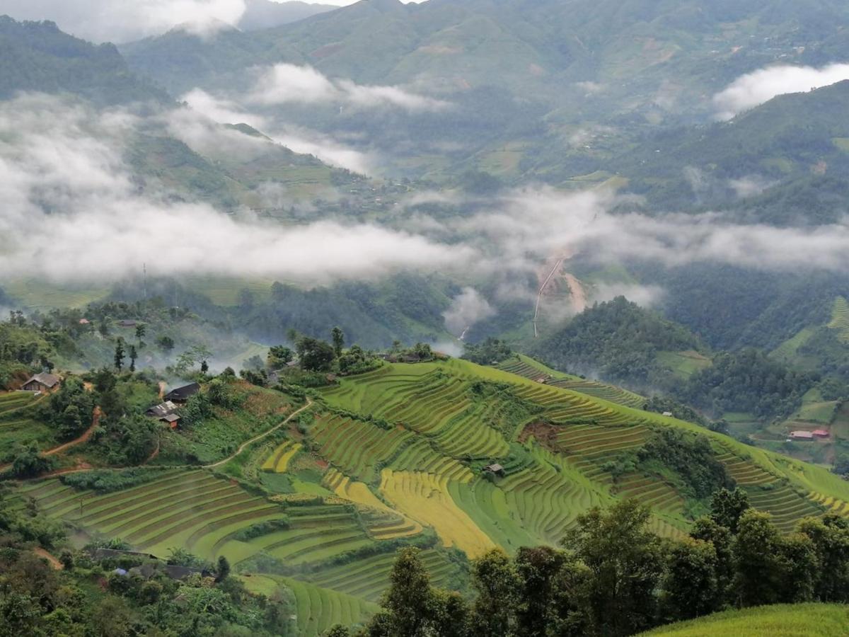 Indigenous homestay 1 Mu Cang Chai Buitenkant foto